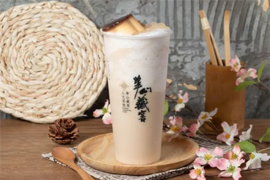 华山藏窖奶茶加盟产品图片