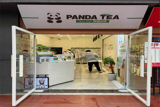 panda tea 奶茶加盟产品图片