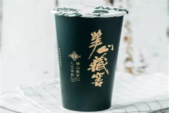 华山藏窖奶茶加盟产品图片