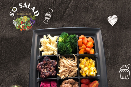 瘦沙拉sosalad加盟产品图片