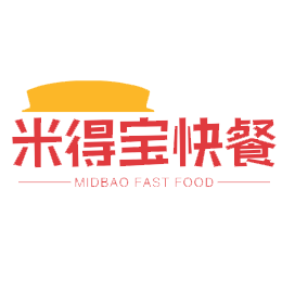 米得宝快餐加盟logo