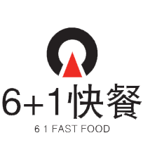 6+1快餐加盟logo