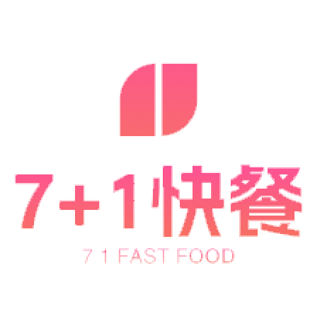 7+1快餐加盟logo