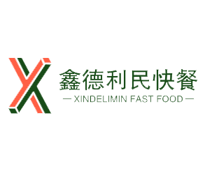 鑫德利民快餐加盟logo