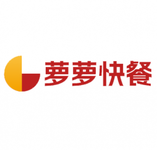 萝萝快餐加盟logo