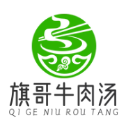 旗哥牛肉汤快餐加盟logo