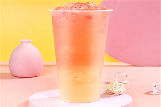 蜜桃冰点奶茶加盟产品图片