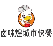 卤味煌城市快餐加盟logo