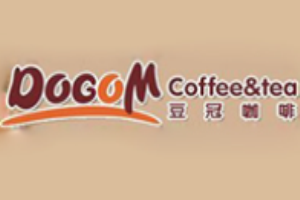豆冠咖啡加盟logo