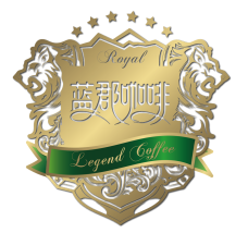 蓝郡咖啡加盟logo