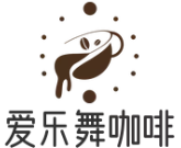 爱乐舞咖啡加盟logo