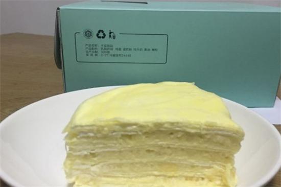 7cake榴莲千层蛋糕加盟产品图片