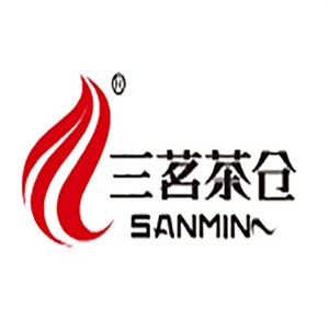 三茗茶仓加盟logo