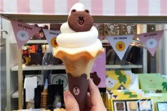 3d熊冰淇淋加盟产品图片