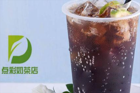 点彩奶茶店加盟产品图片