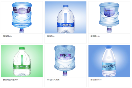 腊梅园纯净水加盟产品图片