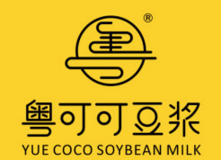 粤可可豆浆加盟logo