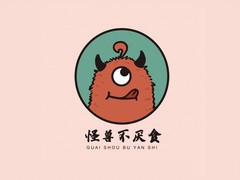 怪兽不厌食加盟logo