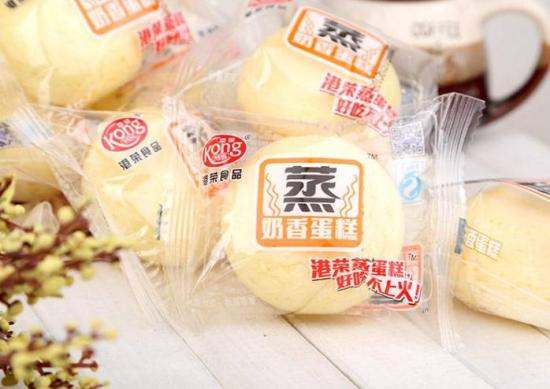 港荣蒸蛋糕加盟产品图片