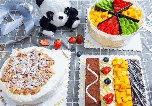 熊猫不走蛋糕加盟产品图片