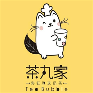 茶丸家饮品加盟logo
