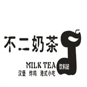 不二奶茶店加盟logo