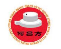 何吕方臭豆腐小吃加盟logo