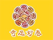 奇思妙卷特色卷饼加盟logo