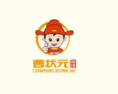 曹状元烧饼加盟logo