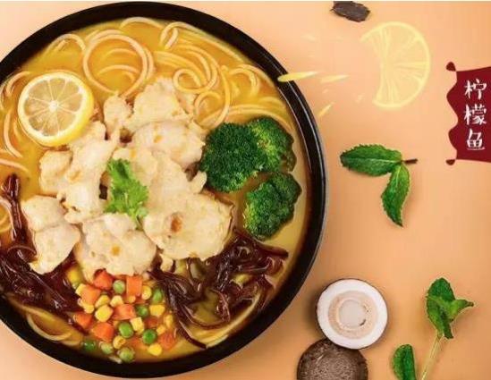 方陈酸菜鱼米线加盟产品图片