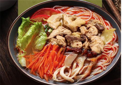 川记酸菜鱼米线加盟产品图片