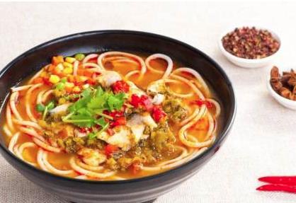 阿蘭酸菜鱼米线加盟产品图片