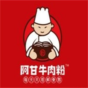 阿甘牛肉粉加盟logo