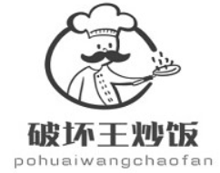 破坏王炒饭加盟logo