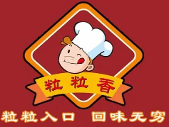 粒粒香铁板炒饭加盟logo