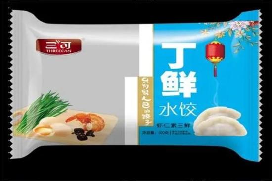 三可虾仁手工水饺加盟产品图片