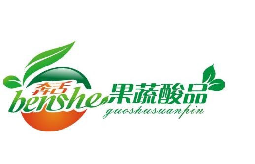 奔舌果蔬酸品加盟logo