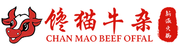 馋猫鲜牛杂火锅加盟logo