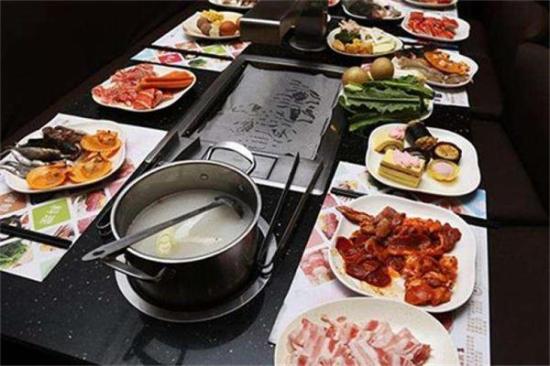 韩品香自助烤肉火锅店加盟