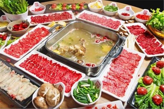 明记潮汕牛肉火锅加盟产品图片
