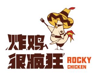 炸鸡很疯狂加盟logo