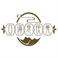 口满意快餐加盟logo