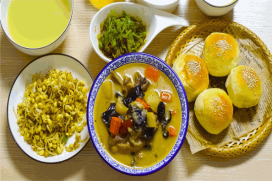 厨禾馍菜汤加盟产品图片
