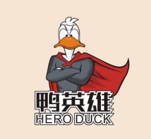 鸭英雄潮锅蟹煲加盟logo