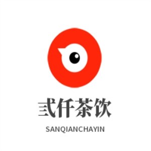 弎仟茶饮加盟logo