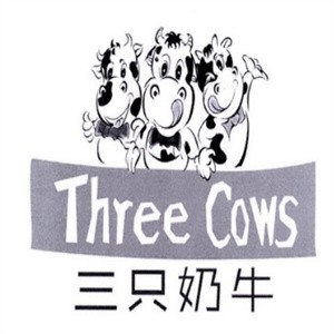 三只奶牛酸奶加盟logo