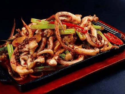 章鱼水煎肉加盟产品图片