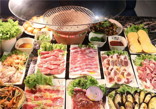 金味山韩式自助烤肉加盟产品图片