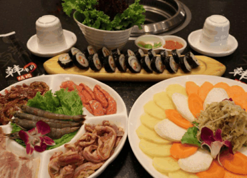 韩帝园烤肉加盟产品图片