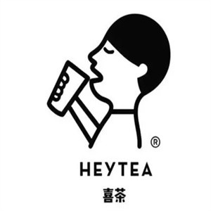 喜茶heytea加盟logo